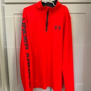 Under Armour  quarter zip long sleeve youth large